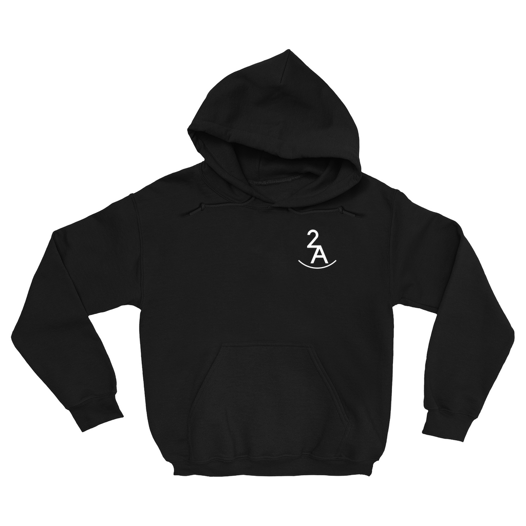 Rockin' 2A Skull & Double Pistols - Pullover Hoodie